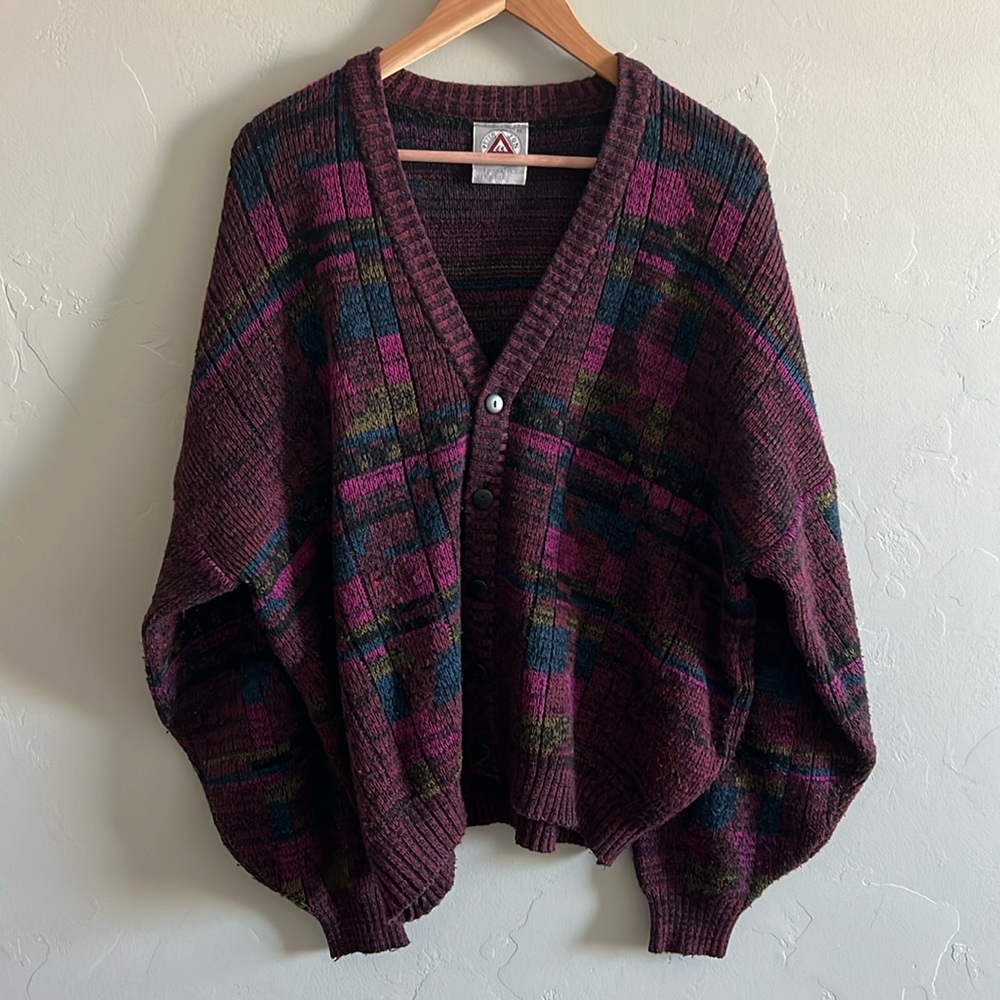 Oversized grandpa cardigan